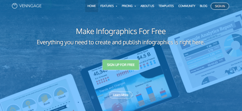 Venngage - Make infographics for free